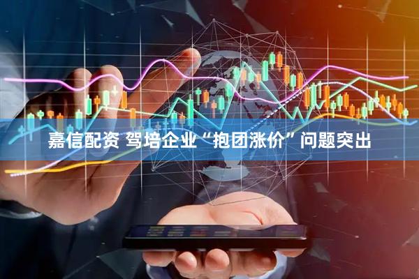 嘉信配资 驾培企业“抱团涨价”问题突出